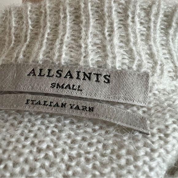 AllSaints Nicoli Colorblock Striped Jumper Size Small - Picture 4 of 7